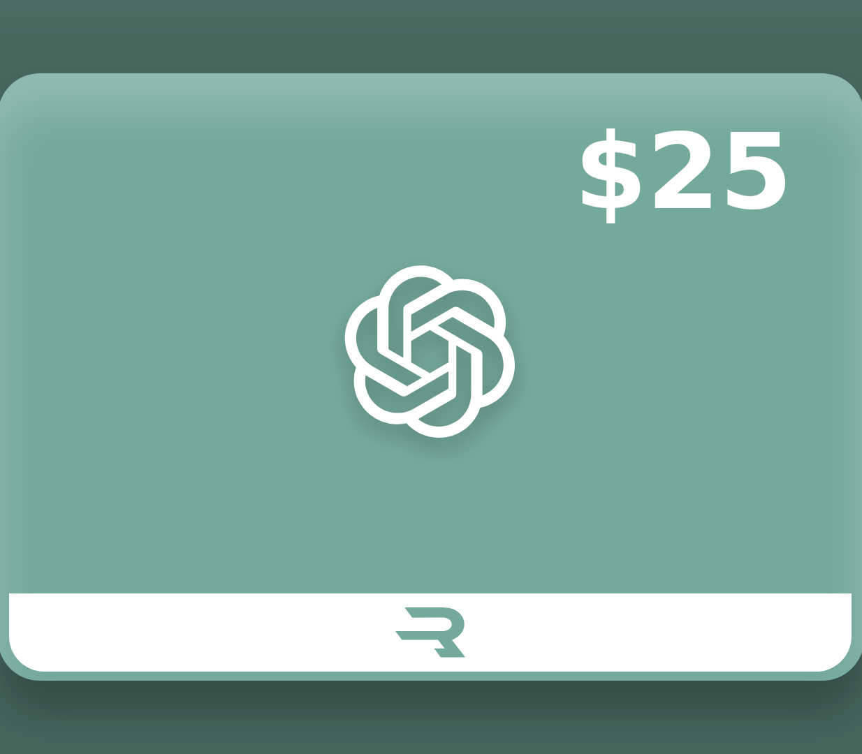Rewarble ChatGPT USD 25 Gift Card cover art