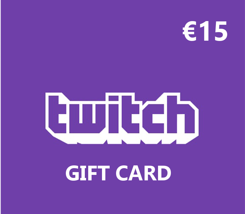 Twitch €15 Gift Card PT cover art