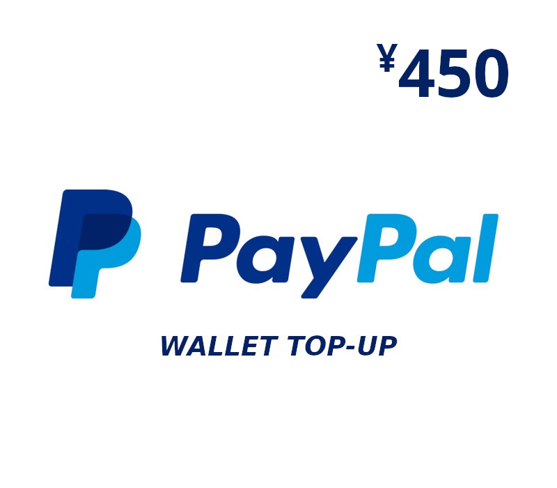 PayPal Wallet JPY 450 Top Up cover art