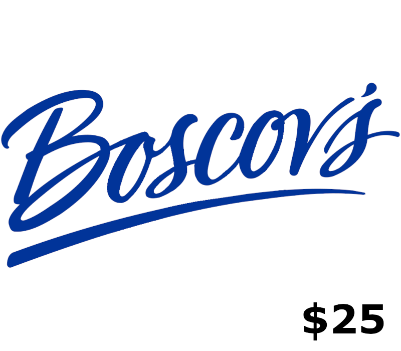 Boscovs $25 Gift Card cover art