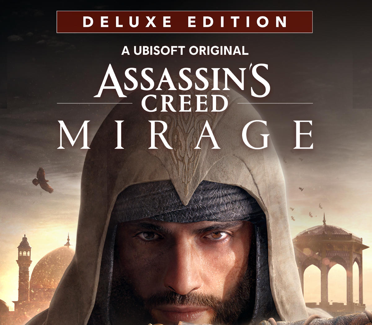 Assassin's Creed Mirage Deluxe Edition cover art