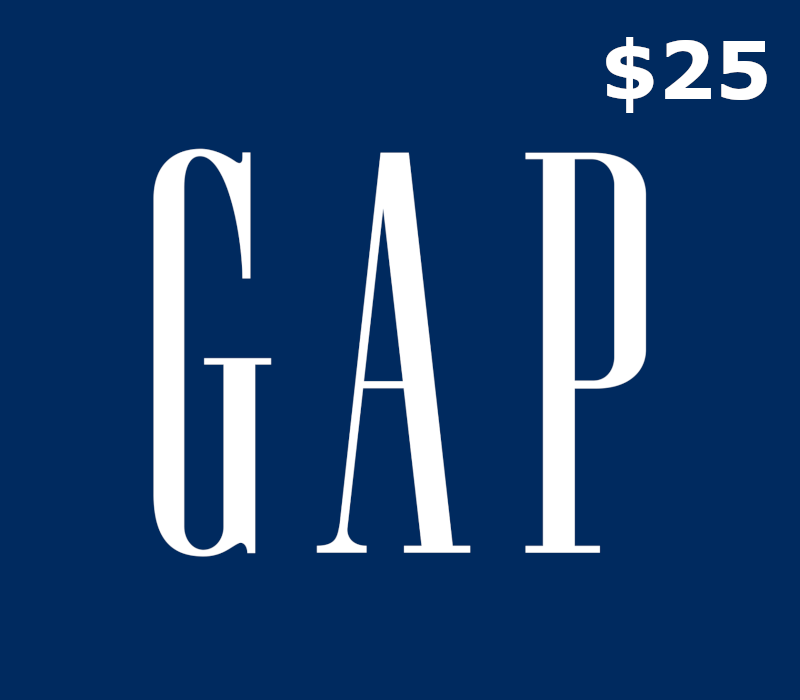 Gap USD 25 Gift Card cover art