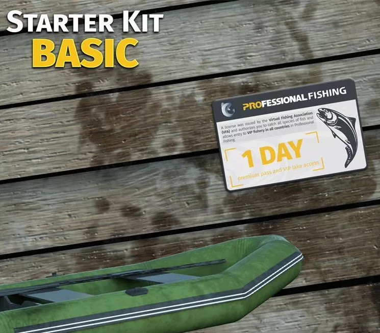 Professional Fishing - Starter Kit Basic DLC cover art