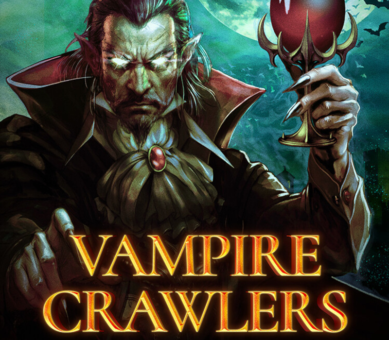 Vampire Crawlers: The Turbo Wildcard from Vampire Survivors cover art