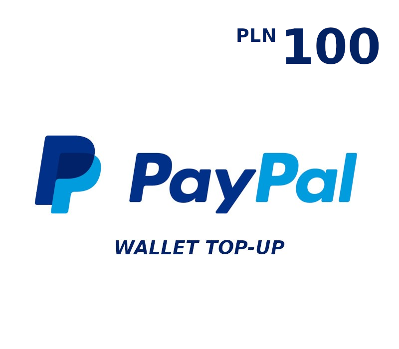 PayPal Wallet PLN 100 Top Up cover art