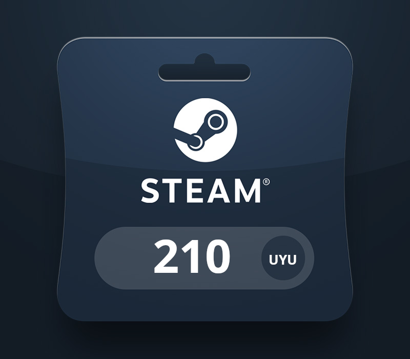 Steam Wallet UYU 210 Gift Card cover art
