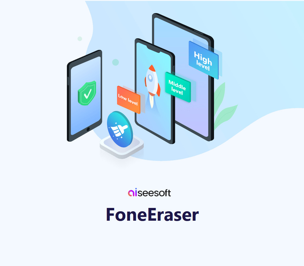 Aiseesoft FoneEraser (1 Year / 1 PC) cover art