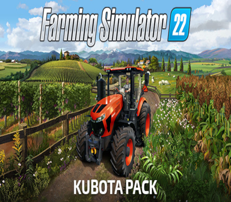 Farming Simulator 22 - Kubota Pack DLC Giants Software cover art