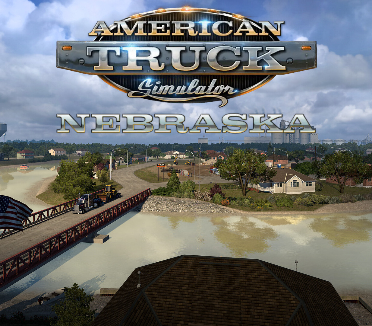 American Truck Simulator - Nebraska DLC cover art