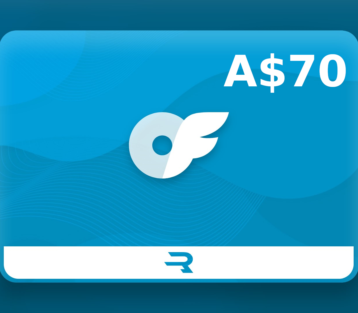 Rewarble OnlyFans AUD 70 Gift Card cover art
