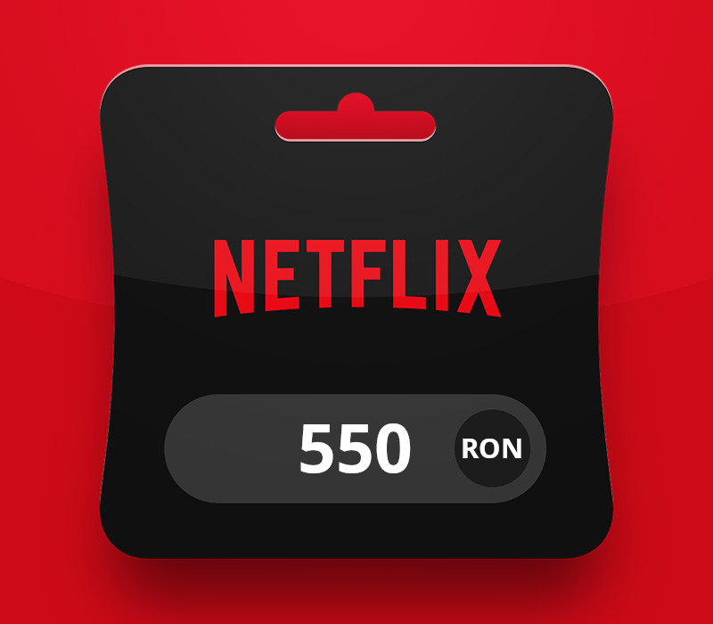 Netflix RON 550 Gift Card RO cover art