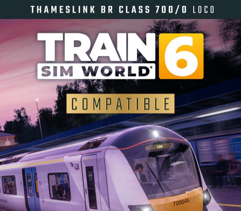 Train Sim World 6 - Thameslink BR Class 700/0 EMU Add-On DLC cover art