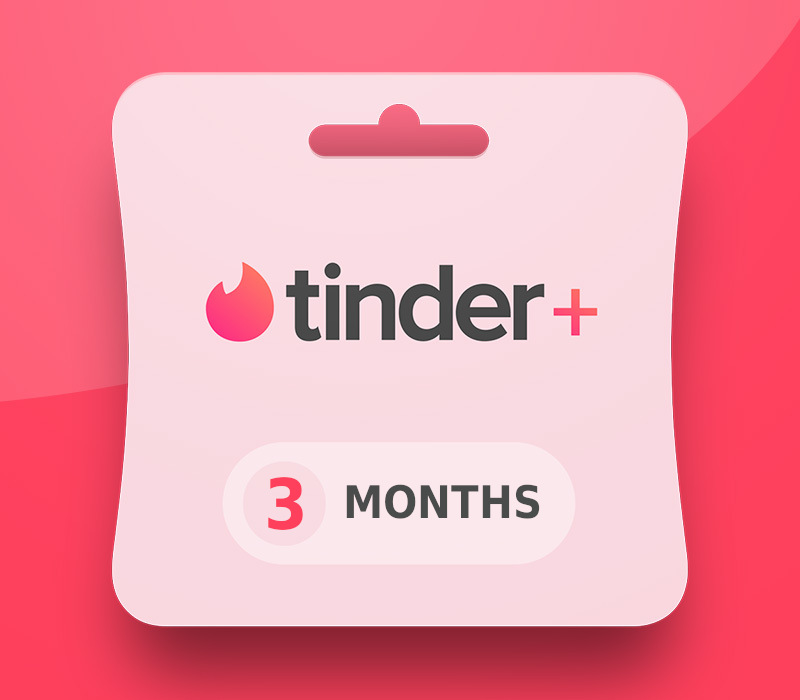 Tinder Plus - 3-Month Subscription Key CZ cover art