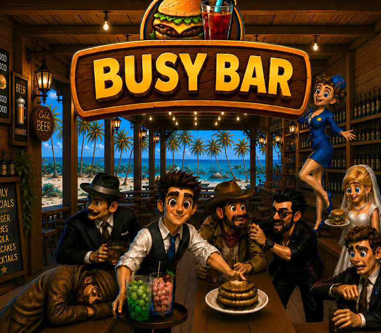 Busy Bar - World Tour cover art