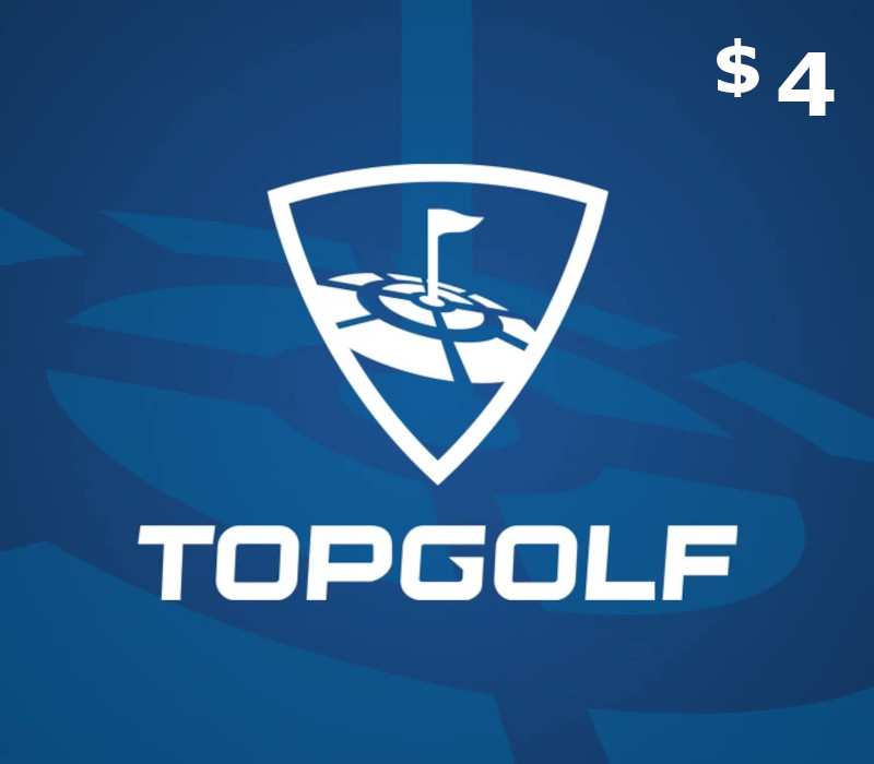 Topgolf USD 4 Gift Card cover art