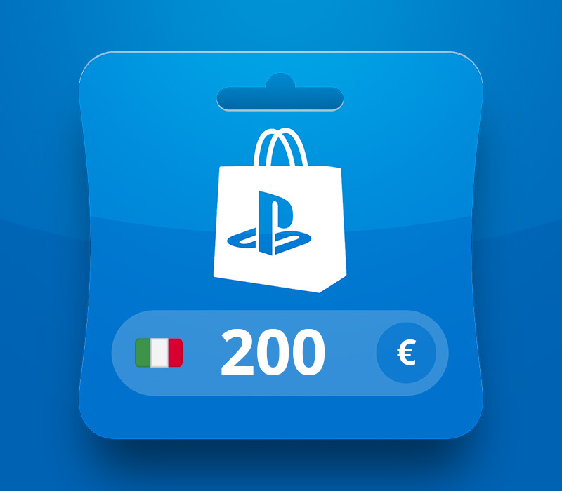 PlayStation Network EUR 200 Gift Card IT cover art