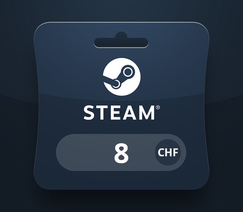 Steam Wallet CHF 8 Gift Card CH cover art
