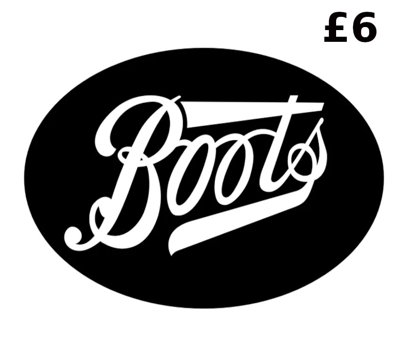 Boots Digital GBP 6 Gift Card cover art