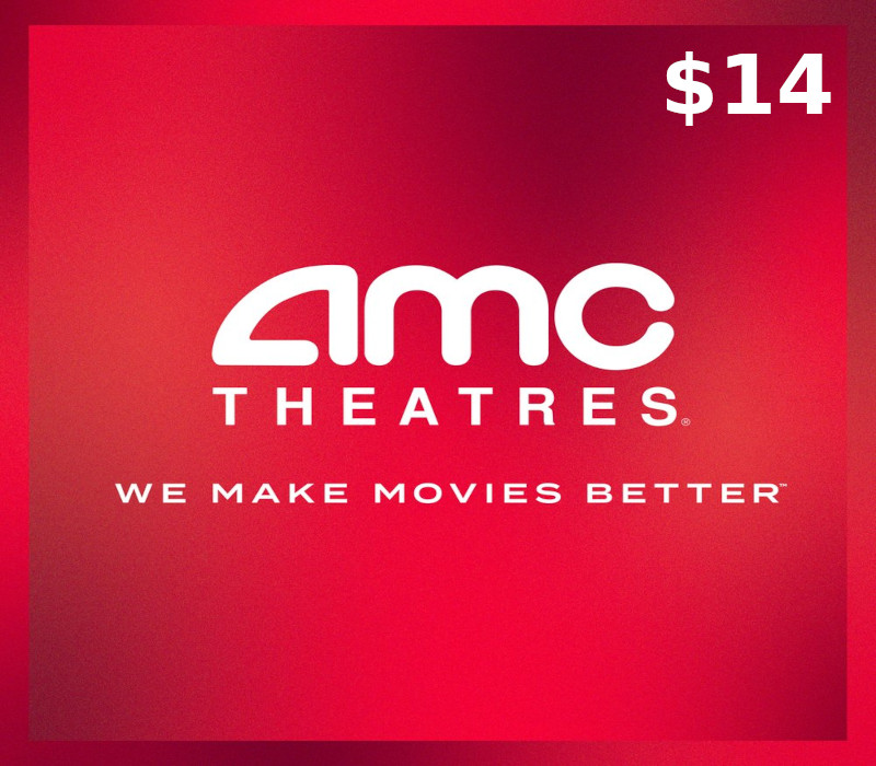 AMC Theatres $14 Gift Card cover art