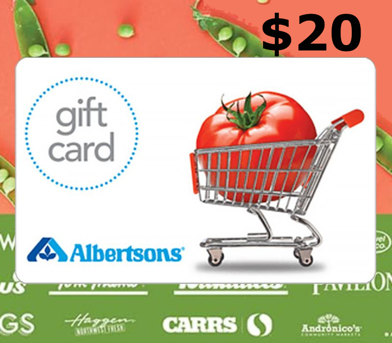 Albertson's USD 20 Gift Card cover art