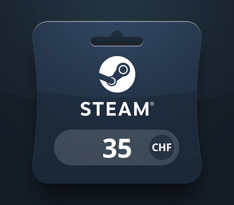 Steam Wallet CHF 35 Gift Card CH cover art