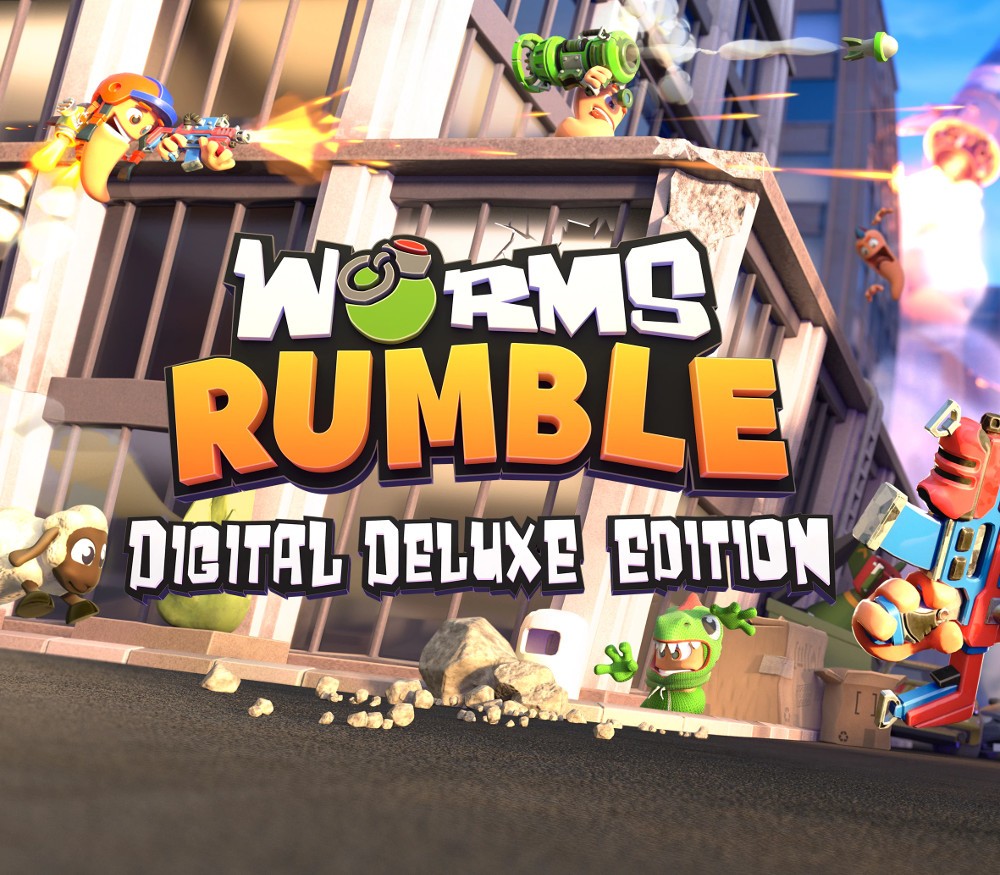 Worms Rumble Deluxe Edition cover art