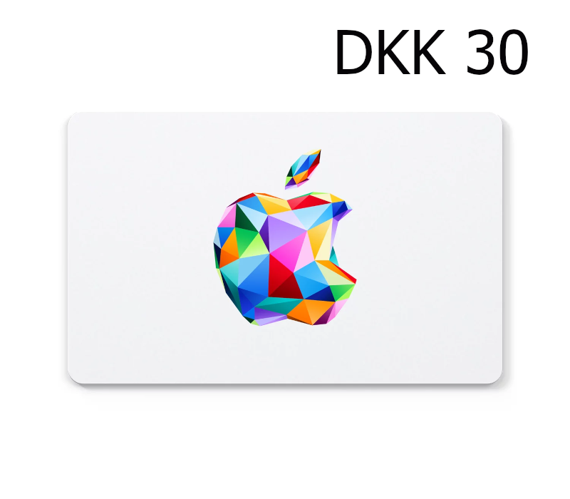 Apple 30 DKK Gift Card DK cover art
