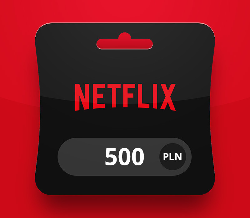 Netflix PLN 500 Gift Card PL cover art