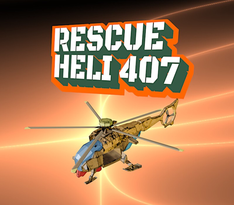 Rescue Heli RH407 cover art