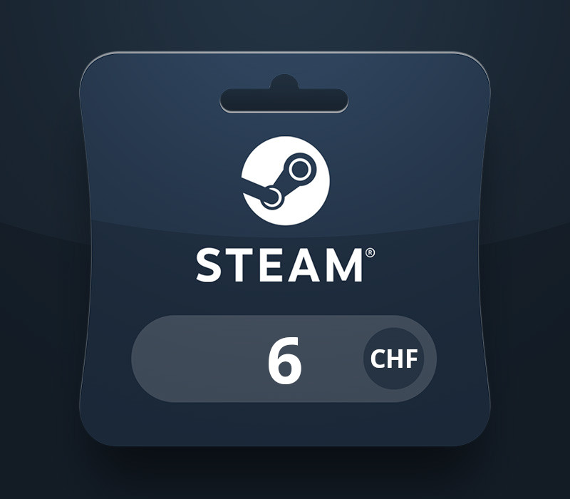 Steam Wallet CHF 6 Gift Card CH cover art
