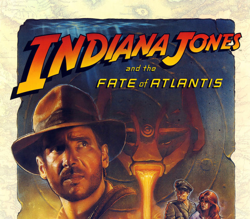 Indiana Jones and the Fate of Atlantis cover art