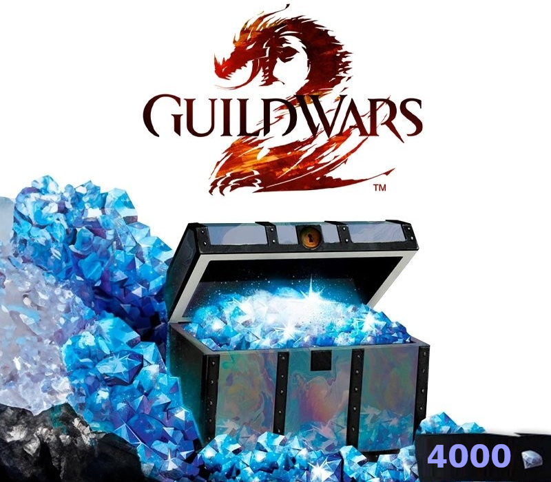 Guild Wars 2 4000 Gems cover art