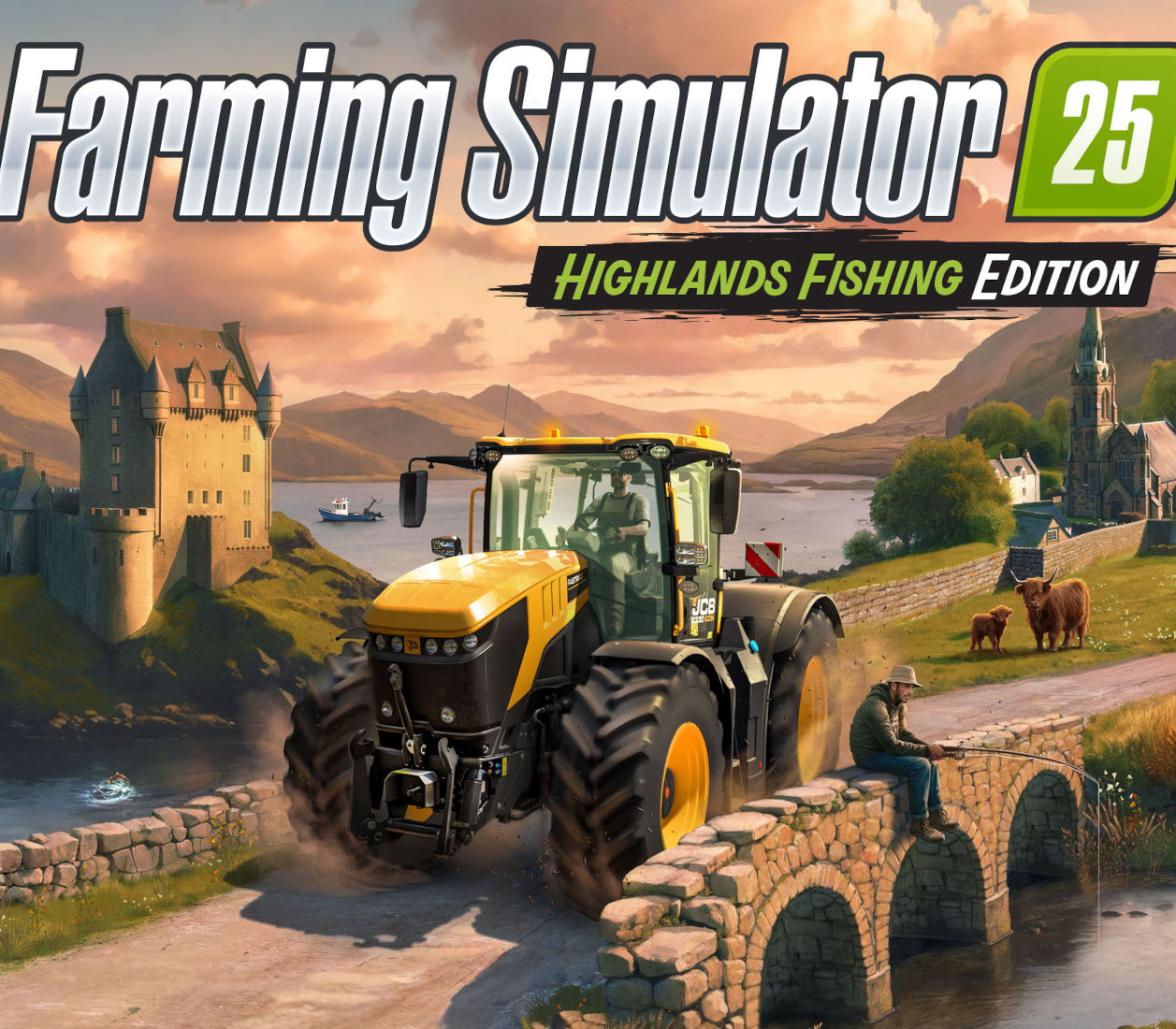 Farming Simulator 25: Highlands Fishing Edition PC Giants Software cover art
