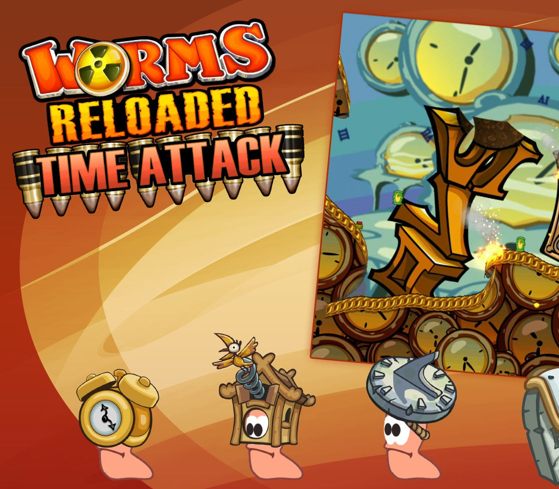Worms Reloaded - Time Attack Pack DLC cover art