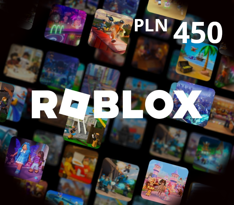 Roblox Game eCard PLN 450 PL cover art