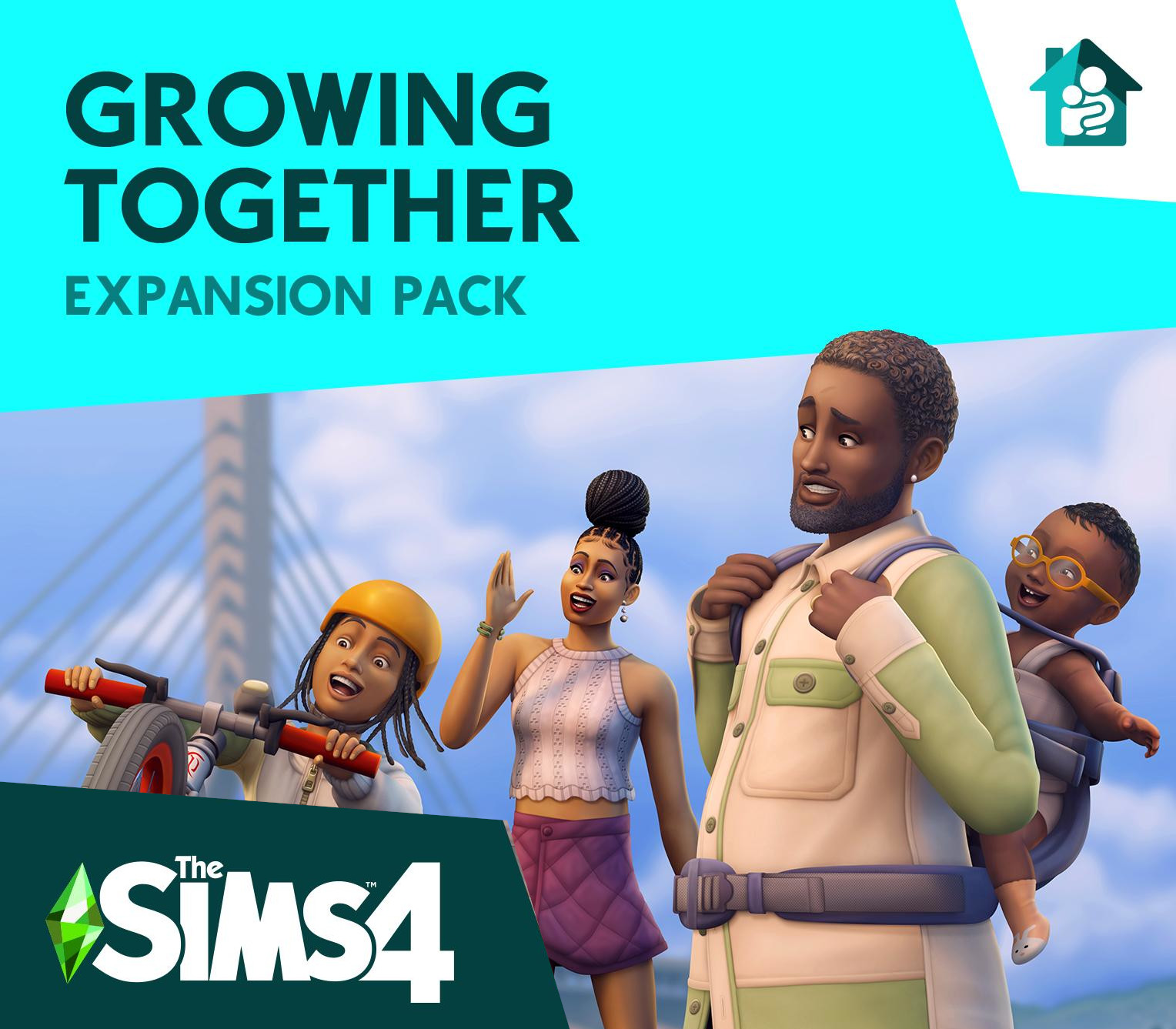 The Sims 4 - Growing Together DLC cover art