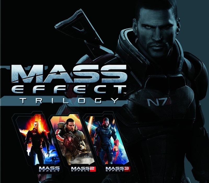 Mass Effect Trilogy cover art