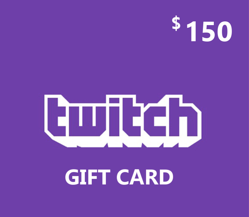 Twitch USD 150 Gift Card cover art
