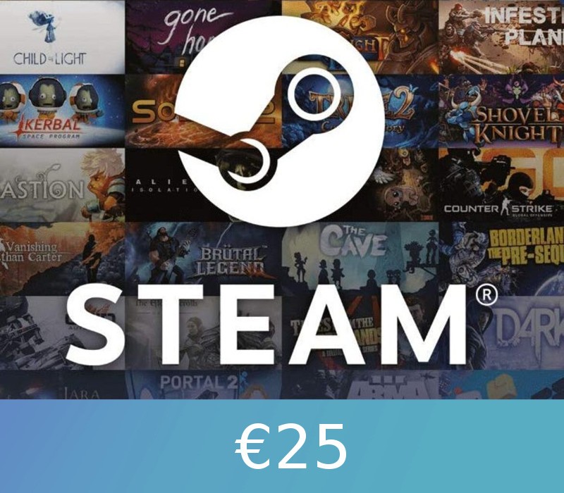 Steam Gift Card €25 cover art