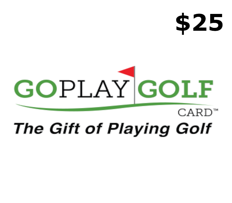 Go Play Golf $25 Gift Card cover art