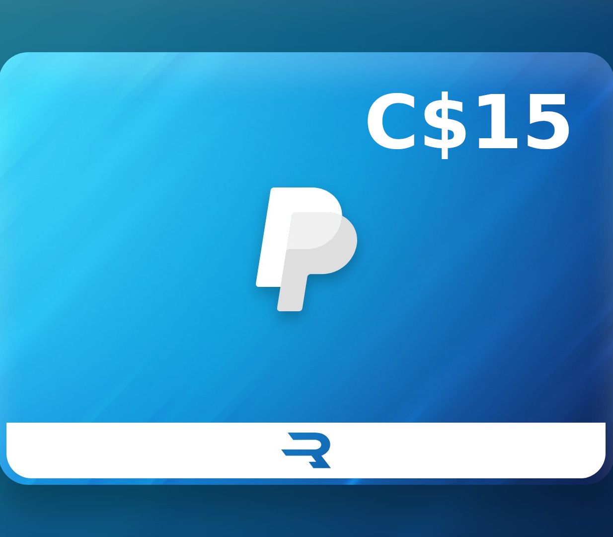 Rewarble PayPal C$15 Gift Card cover art