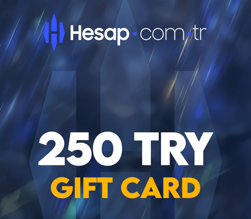 Hesap.com.tr TRY 250 Gift Card cover art