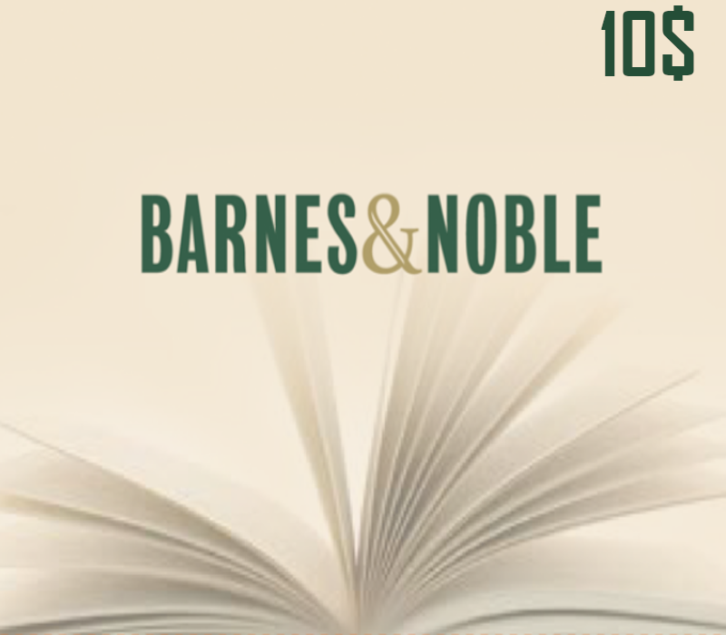 Barnes and Noble $10 Gift Card cover art