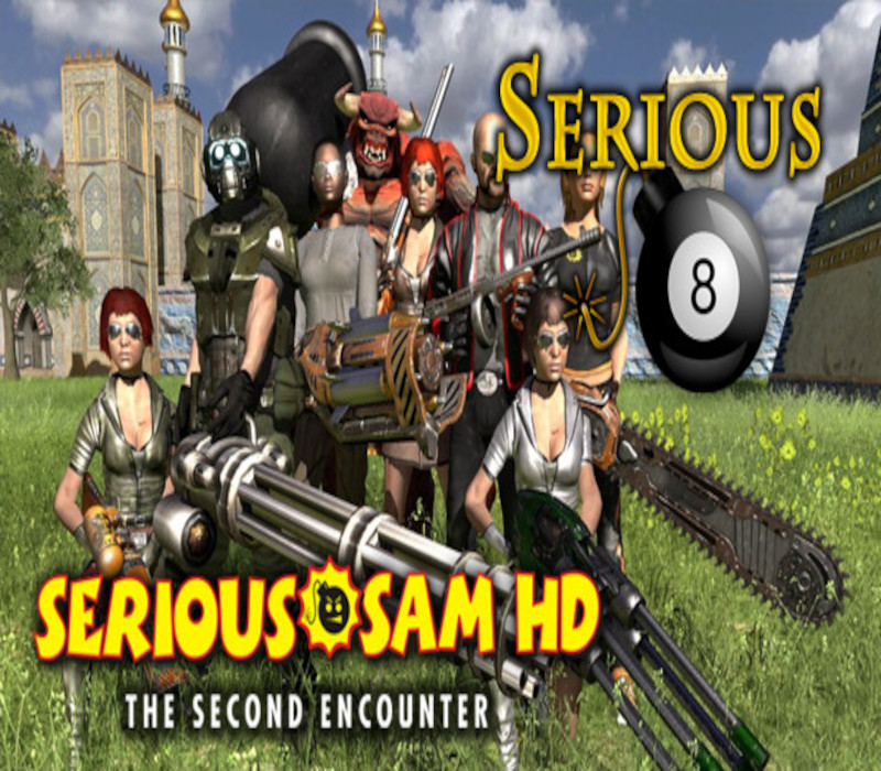 Serious Sam HD: The Second Encounter - Serious 8 DLC cover art