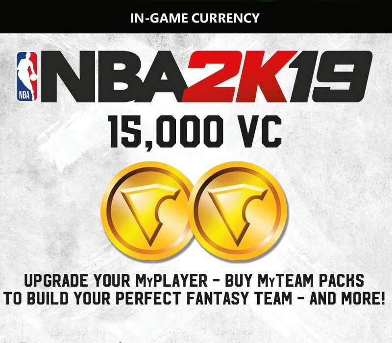 NBA 2K19 - 15,000 VC Pack DLC cover art