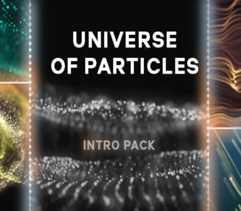 Movavi Video Editor 2023 - Universe of Particles Intro Pack DLC cover art