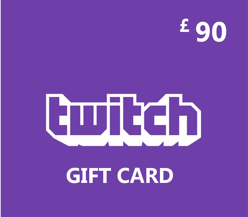 Twitch GBP 90 Gift Card cover art