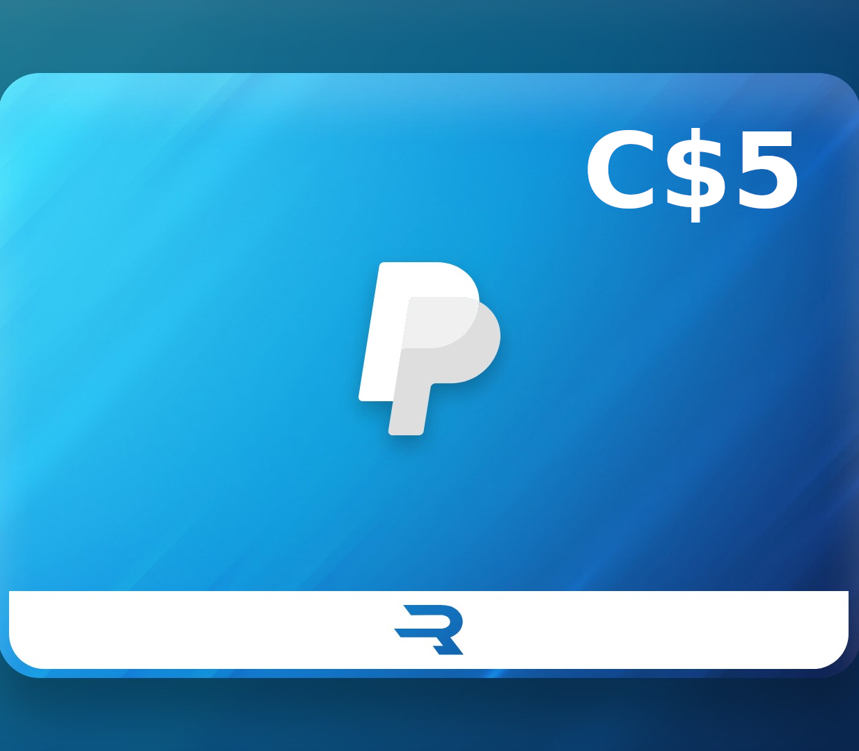 Rewarble PayPal C$5 Gift Card cover art