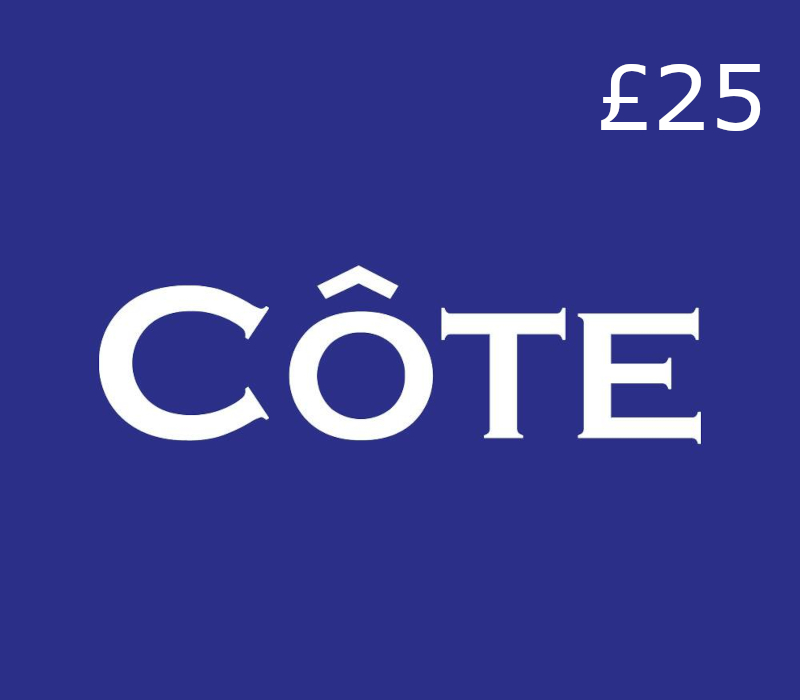 Côte Brasserie GBP 25 Gift Card cover art
