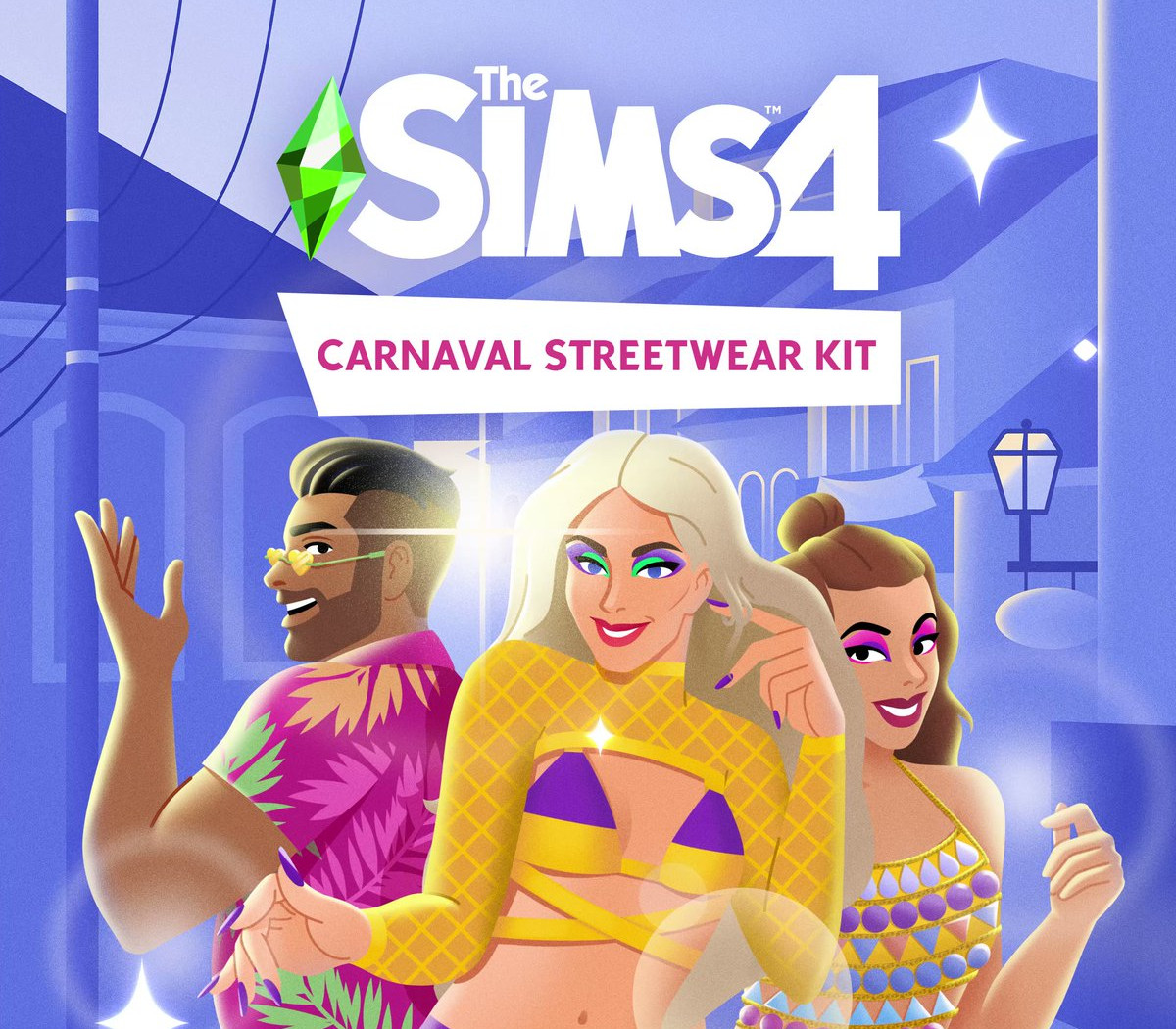 The Sims 4 - Carnaval Streetwear Kit DLC cover art